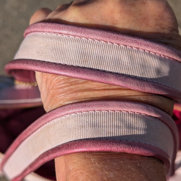 COACH POPPY METALLIC FUCHSIA PINK/PURPLE HEARTS GLAM TOTE LIMITED EDITION - Picture 8 of 15